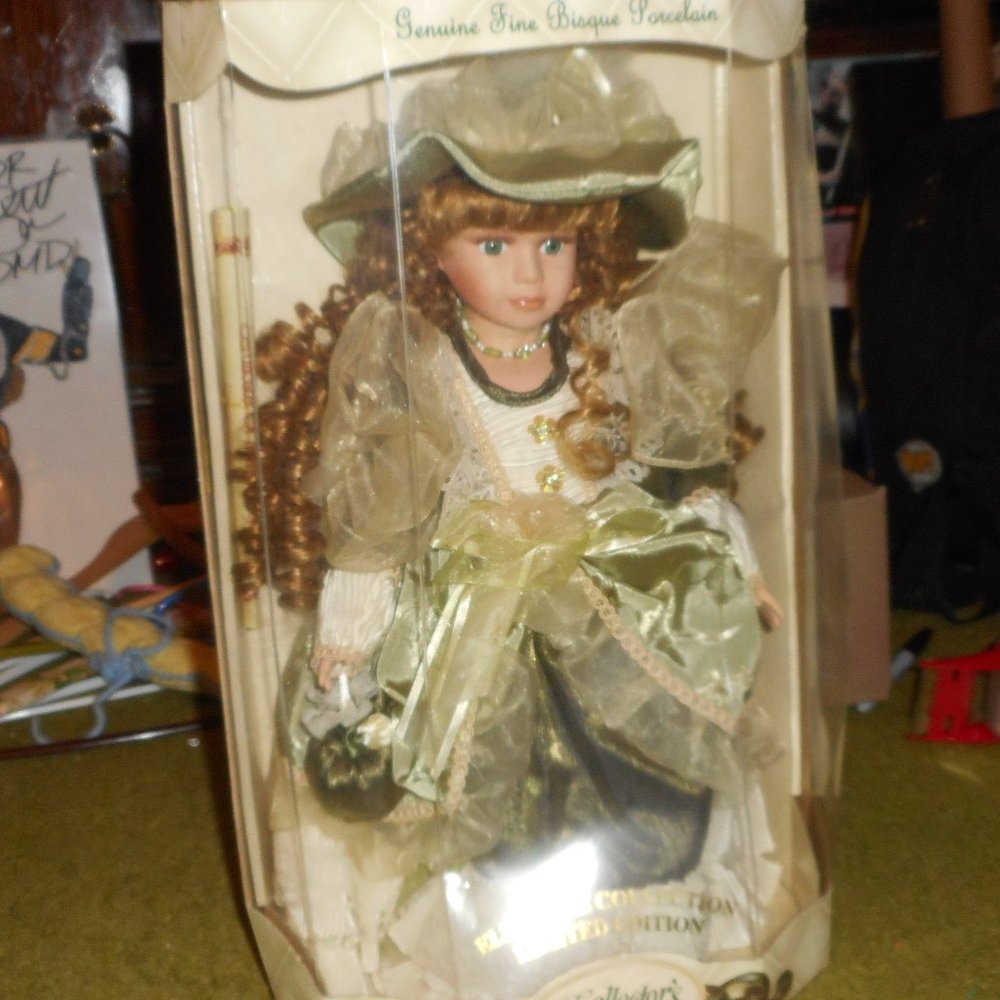 Little Girl Porcelain Doll